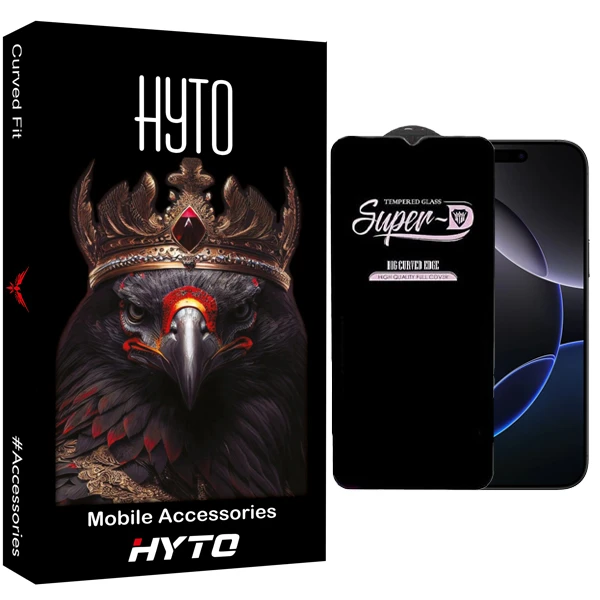 محافظ صفحه نمایش هیتو مدل SuperD مناسب برای گوشی موبایل اپل iPhone 16 Pro Max