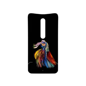 MAHOOT Rainbow Hair Digital Art Cover Sticker for Motorola Moto X Style