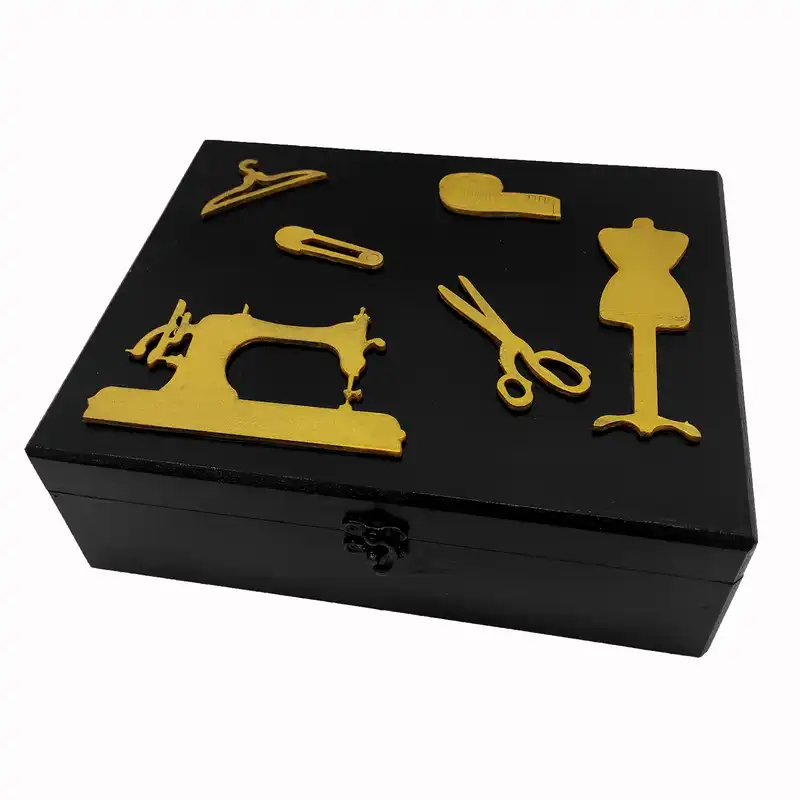 جعبه لوازم خیاطی مدل برجسته کد m2025