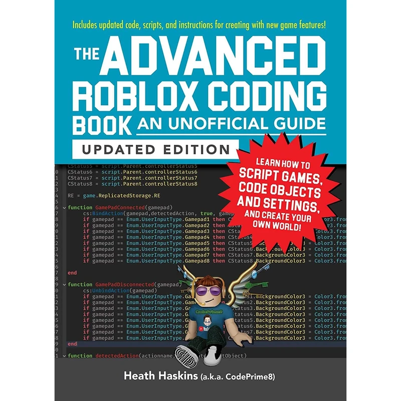 کتاب The Advanced Roblox Coding Book اثر Heath Haskins انتشارات Adams Media