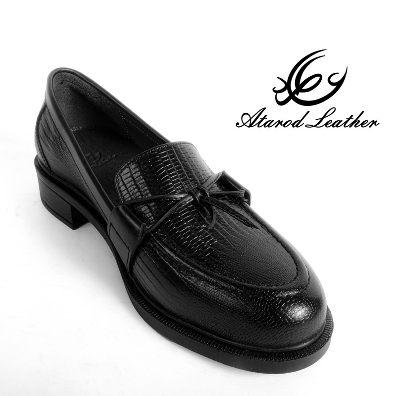 کفش زنانه چرم عطارد مدل چرم طبیعی کد SH150
