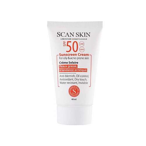 کرم ضد آفتاب اسکن اسکین مدل Anti Blemish حجم 40 میلی لیتر