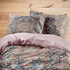 سرویس روتختی مدوپد طرح فرش تبریز مدل C-Tabriz16 یک نفره 4 تکه