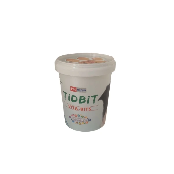 تشویقی سگ ویتامینه تیدبیت مدل VITA-BITS وزن 150 گرم