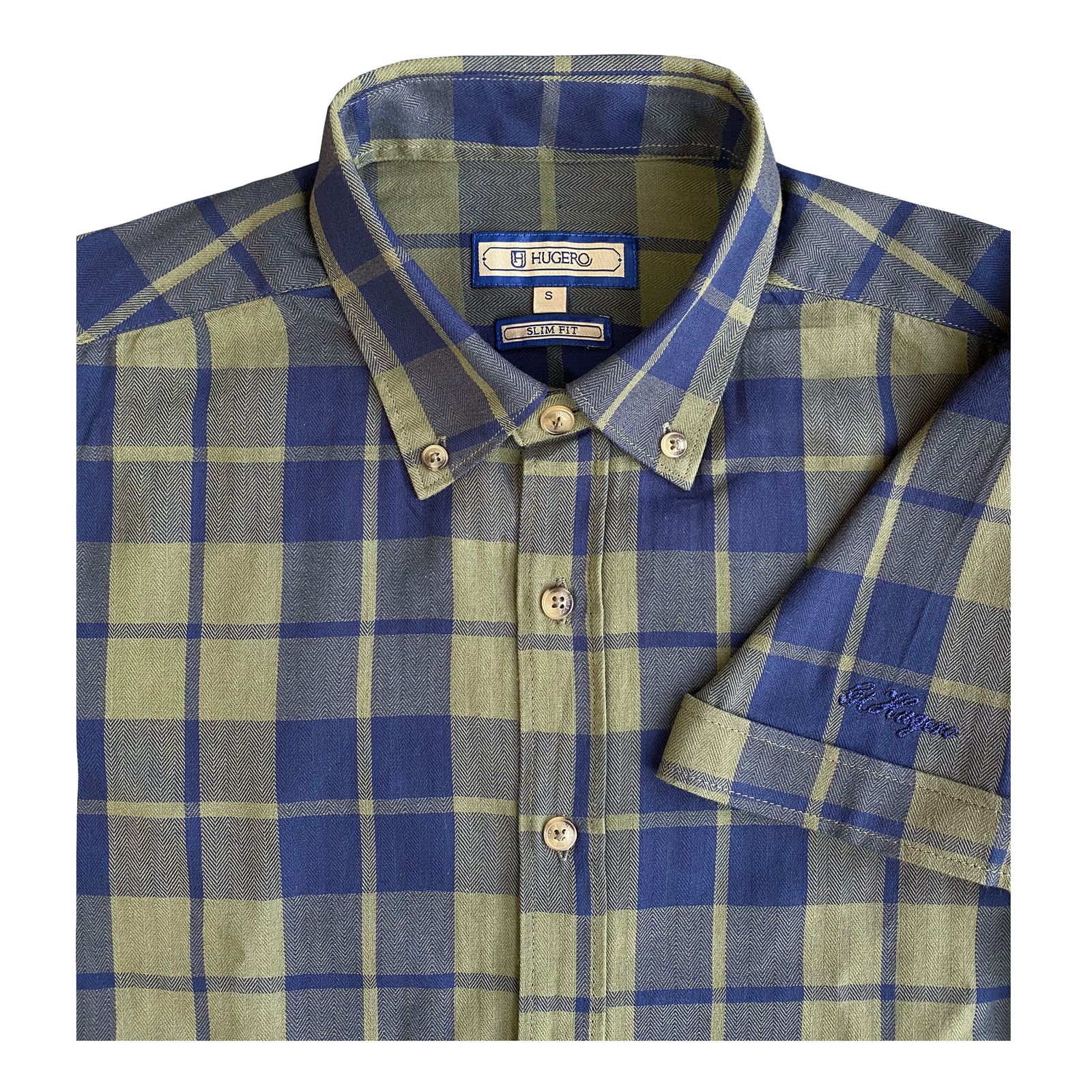 پیراهن آستین کوتاه مردانه جی تی هوگرو مدل 184 -  - 4