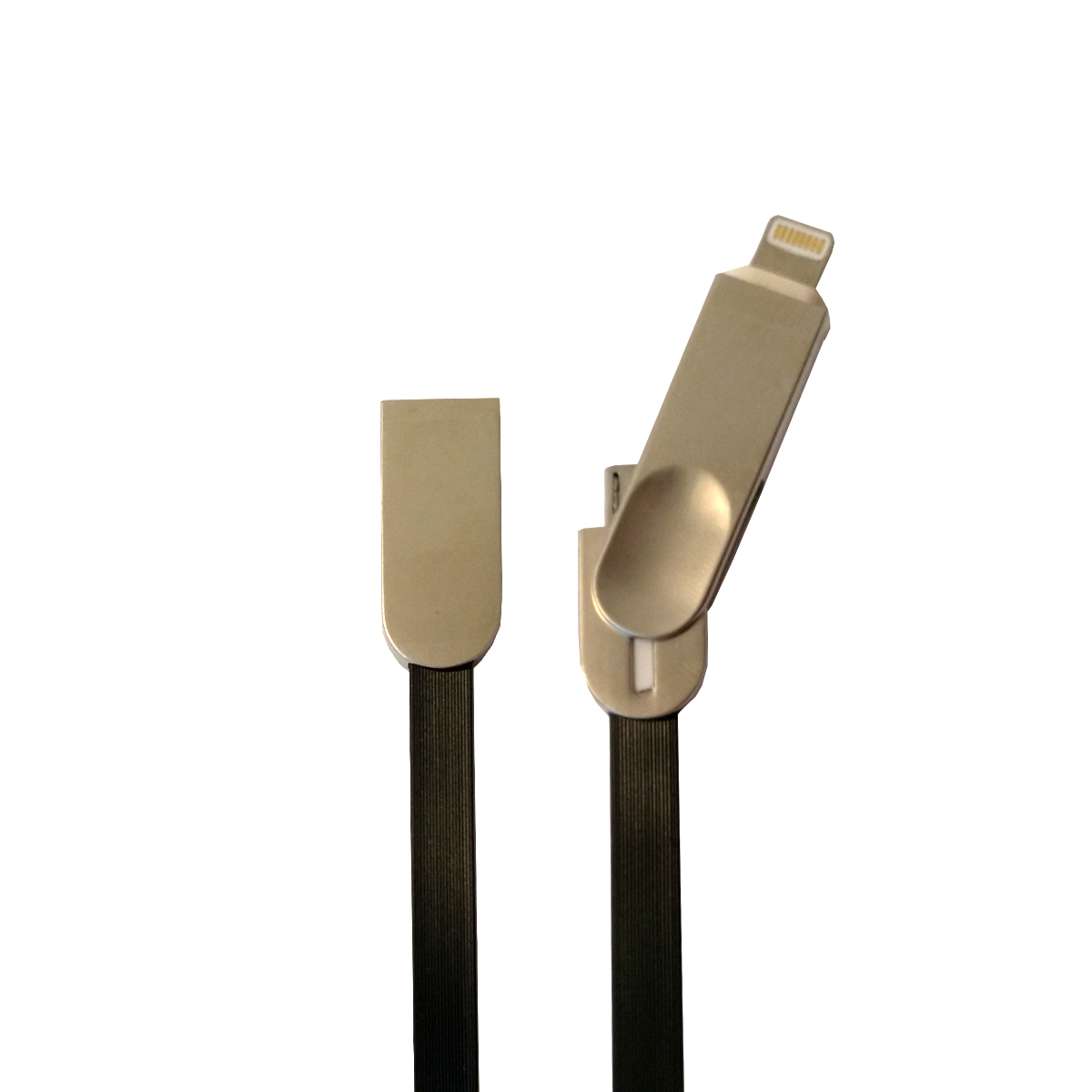 کابل تبدیل USB به microUSB و لایتنینگ میچون مدل mc-c006 طول 1 متر