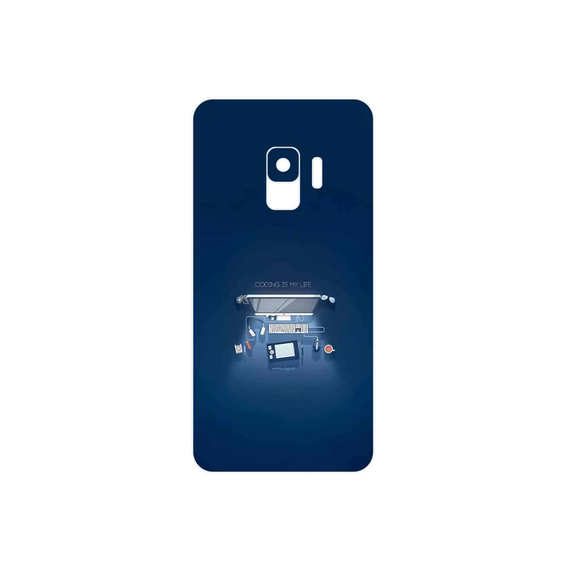 برچسب پوششی ماهوت مدل Programming 3 مناسب برای گوشی موبایل سامسونگ Galaxy S9