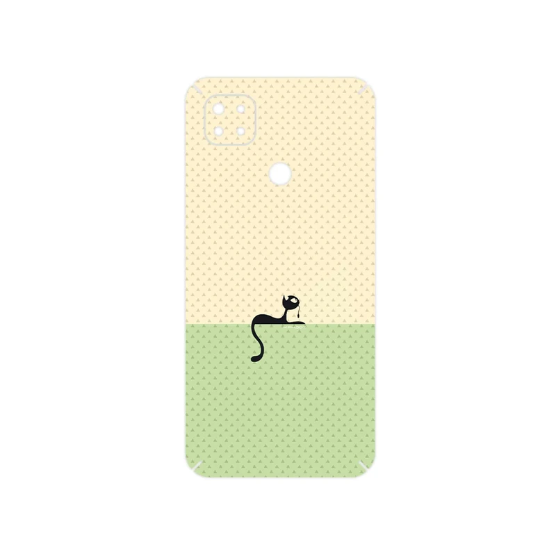 برچسب پوششی ماهوت مدل Minimal Internet Cat Icon مناسب برای گوشی موبایل شیائومی Redmi 9 Activ