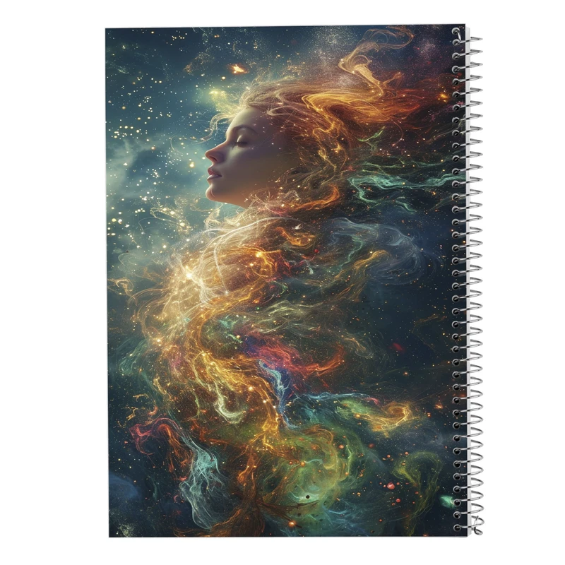 دفتر ژورنال نویسی 50 برگ مدوپد مدل نقطه ای طرح فانتزی کد DF14436