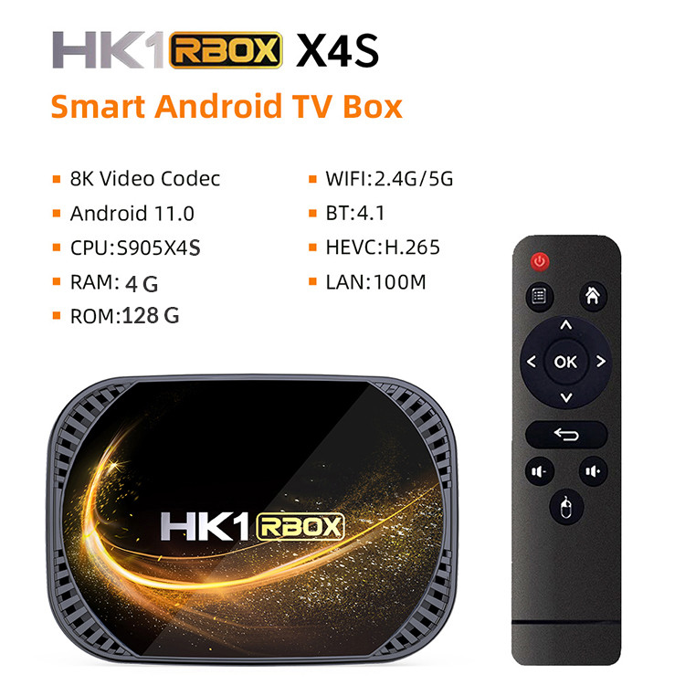 اندروید باکس HK1 مدل X4S