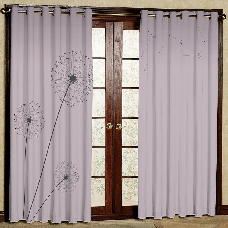 پرده مدل مخمل پانچی کد 1279T2 سایز 200x140 سانتی متر