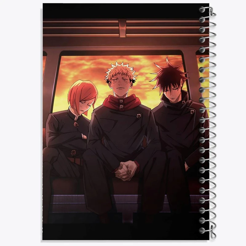 دفتر نت موسیقی 50 برگ خندالو مدل مگومی و ایتادوری و نوبارا انیمه جوجوتسو کایزن کد 11077