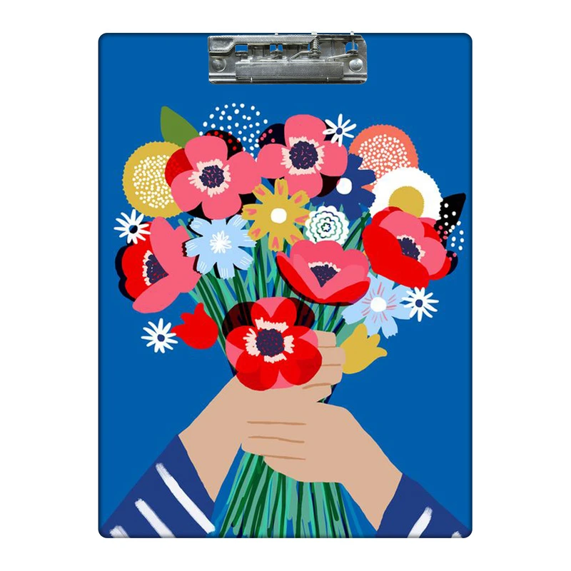 تخته شاسی طرح دسته گل با زمینه کد 4263311 سایز A4