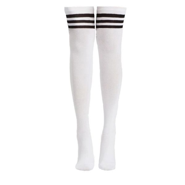 جوراب ساق بلند زنانه مدل سه خط