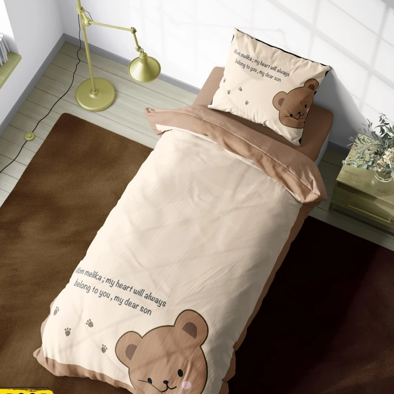 سرویس خواب مدل کودکانه یک نفره چهار تکه