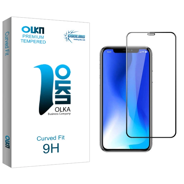 محافظ صفحه نمایش کولینگ مدل Olka glass مناسب برای گوشی موبایل اپل Iphone XS MAX