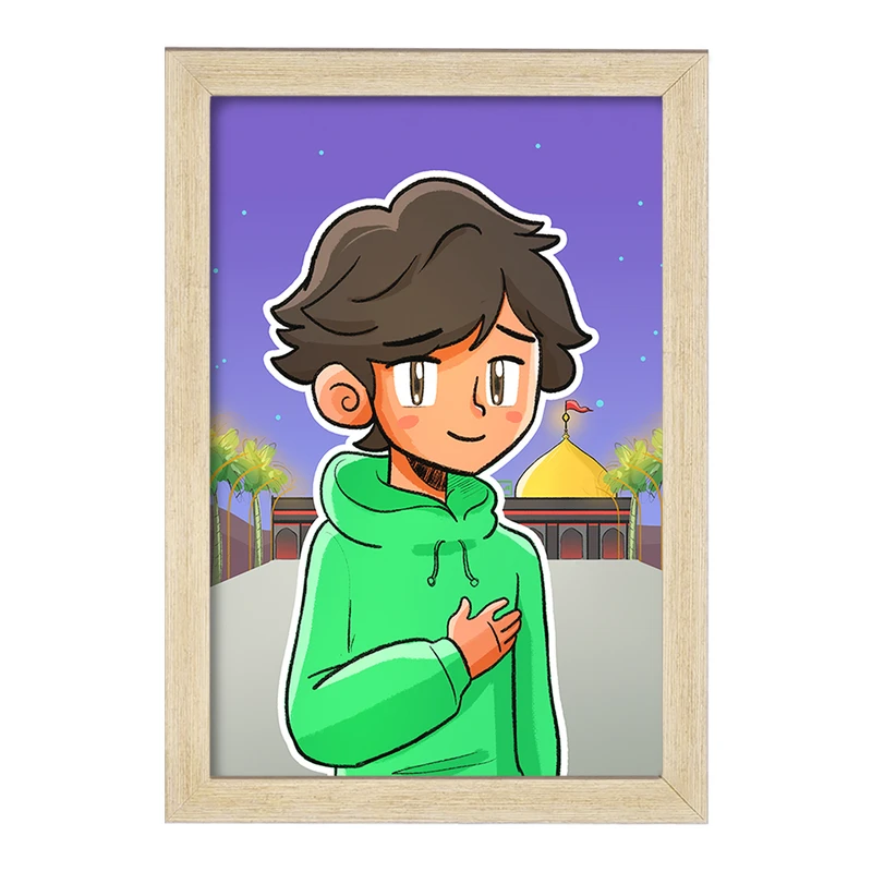 تابلو خندالو مدل کودکانه محرم کد 7695