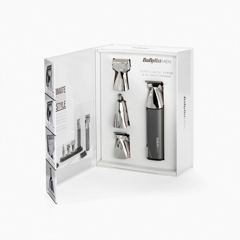 ست ماشین اصلاح موی صورت و بدن بابیلیس مدل SUPER -X METAL 15 in 1 -  - 8