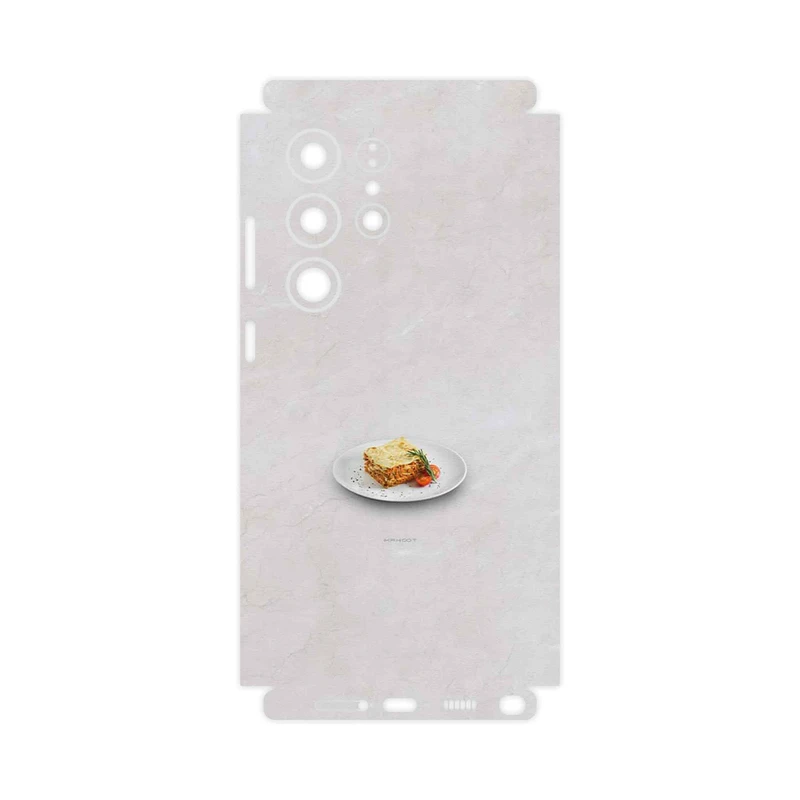 برچسب پوششی ماهوت مدل Lasagne-FullSkin مناسب برای گوشی موبایل سامسونگ Galaxy S23 Ultra