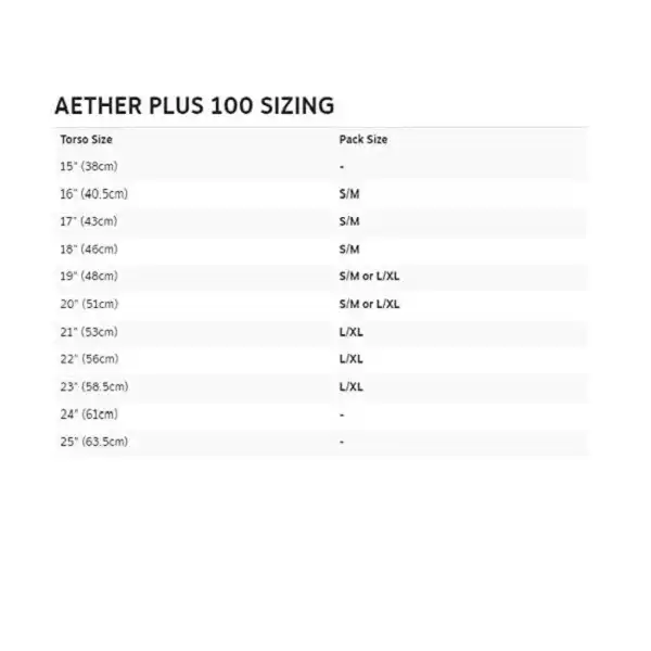 کوله پشتی کوهنوردی 100 لیتری آسپری مدل AETHER PLUS