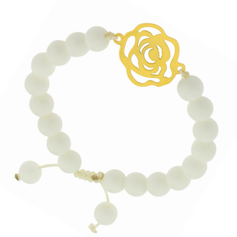 دستبند دخترانه مدل گل کد FL55 دستبند دخترانه مدل گل کد FL55