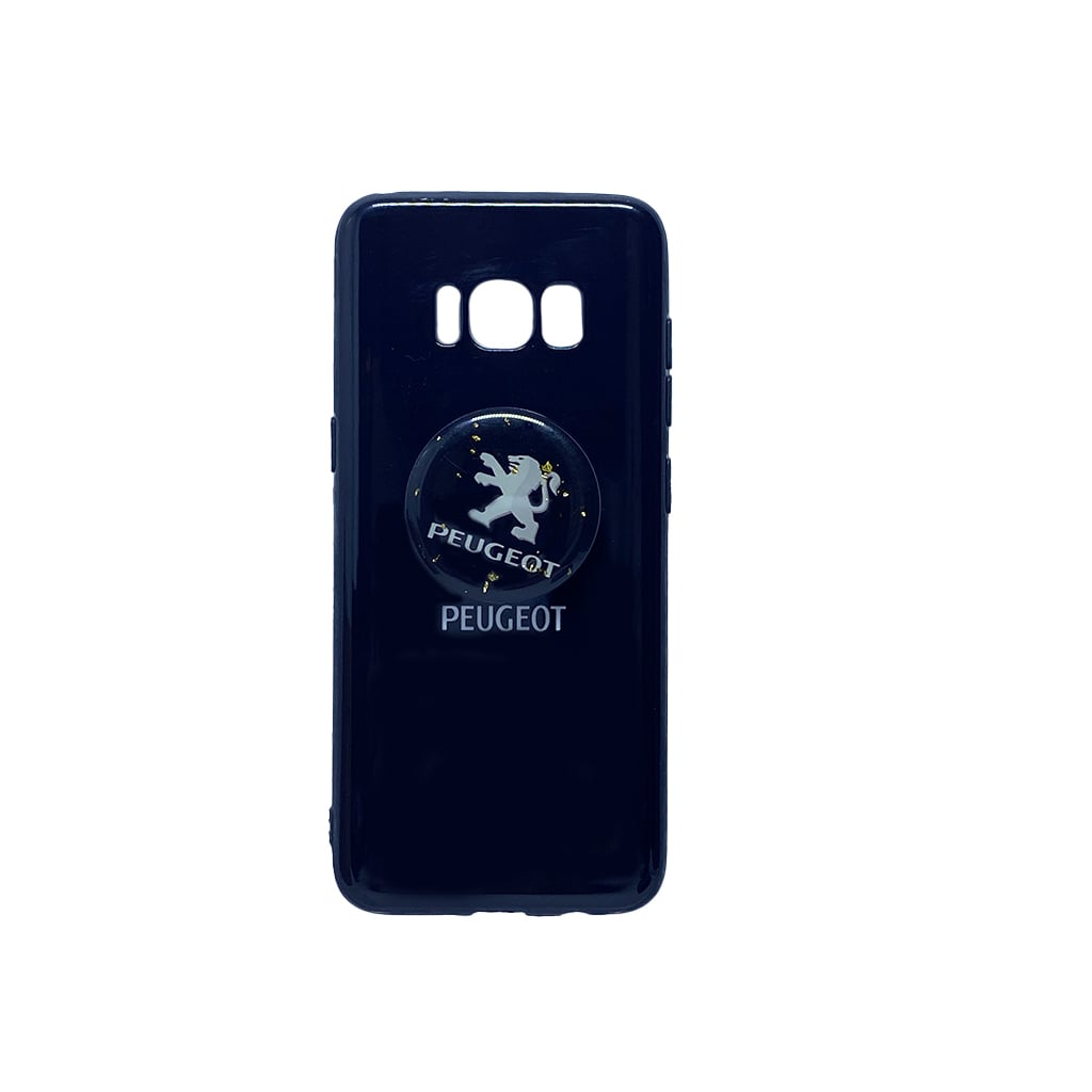 کاور طرح مارک کدs114 مناسب برای گوشی موبایل سامسونگ Galaxy  S8 همراه پایه نگهدارنده