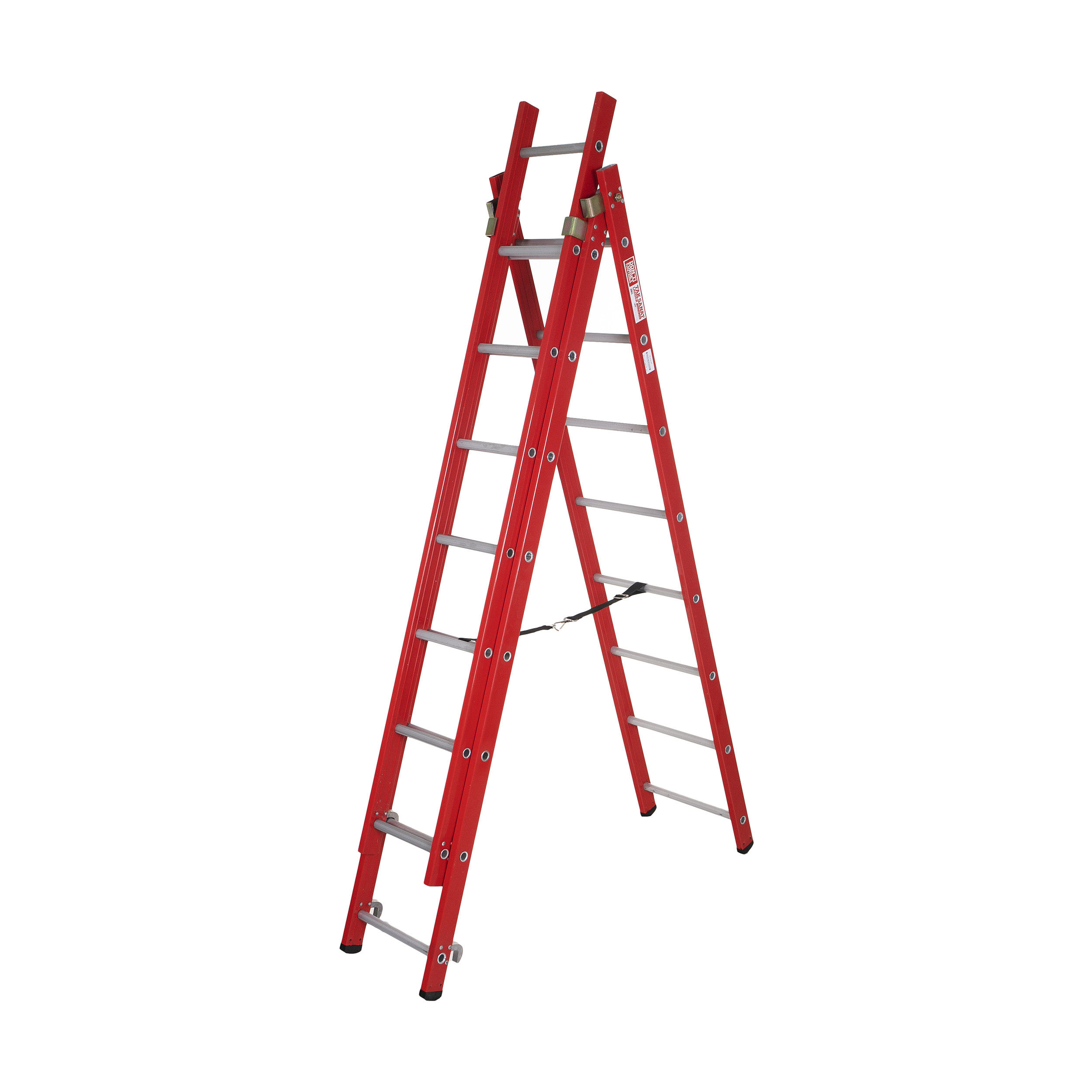 نردبان 24 پله آلوم پارس پله مدل تک صنعت 6 نردبان 24 پله آلوم پارس پله مدل تک صنعت 6