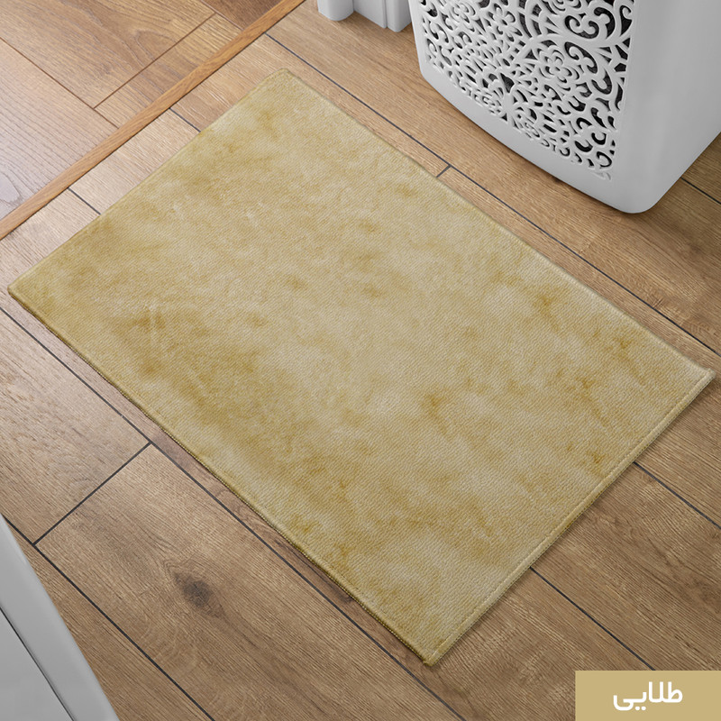 پادری شاران هوم مدل 3 لایه اسفنج دار طرح مخمل سایز 50×80 سانتی متر