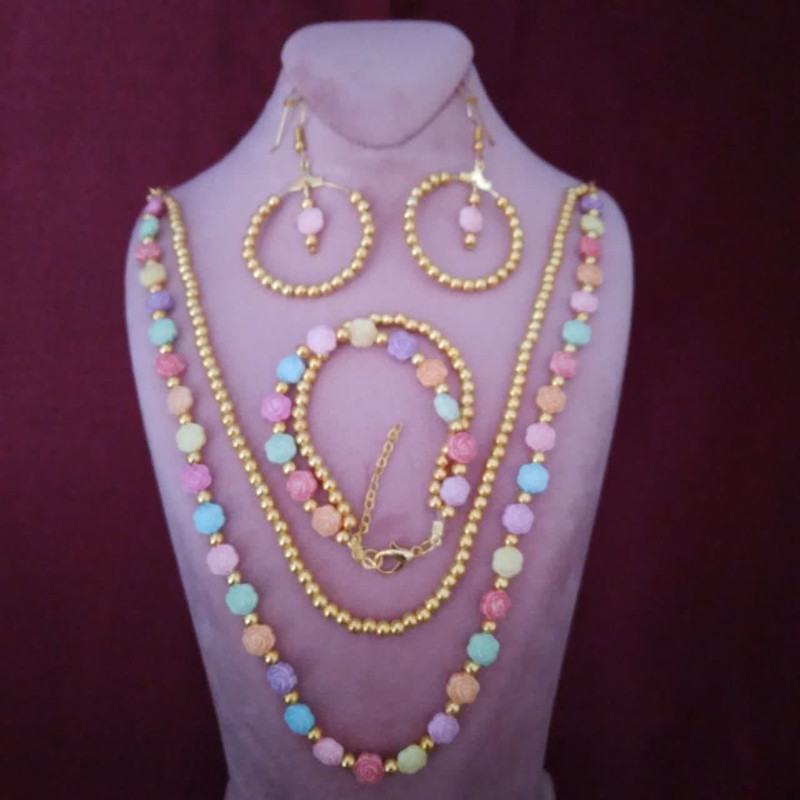 نیم ست دخترانه مدل دوبل