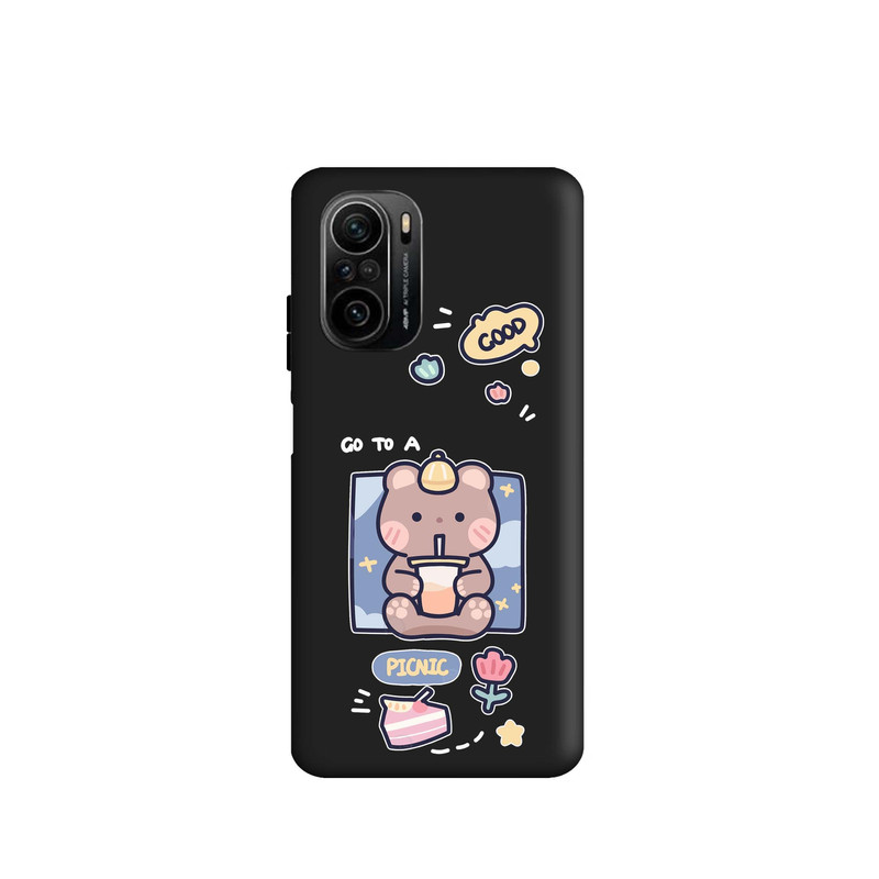 کاور طرح خرس شکمو کد m3050 مناسب برای گوشی موبایل شیائومی Poco F3 / Mi 11i 