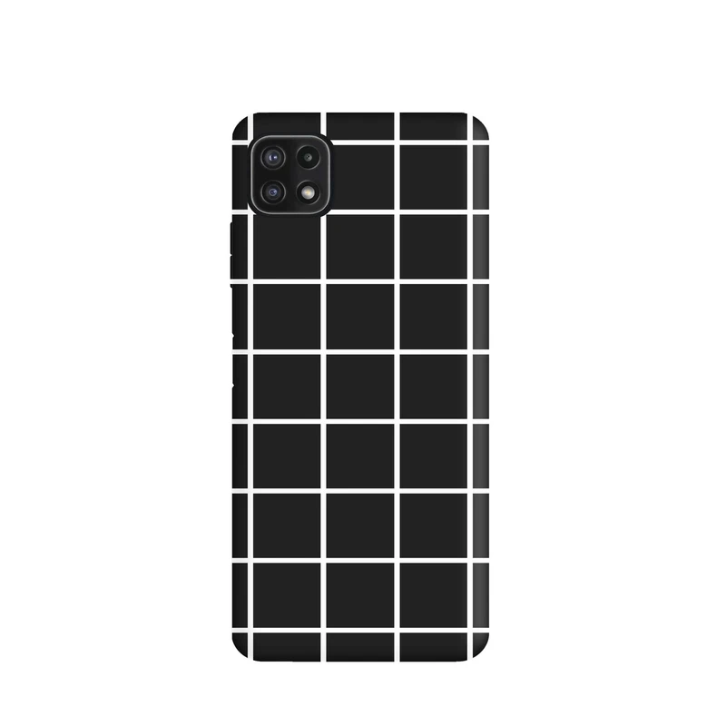 کاور قاب گارد طرح چهارخونه کد s8103 مناسب برای گوشی موبایل سامسونگ Galaxy A22 5G