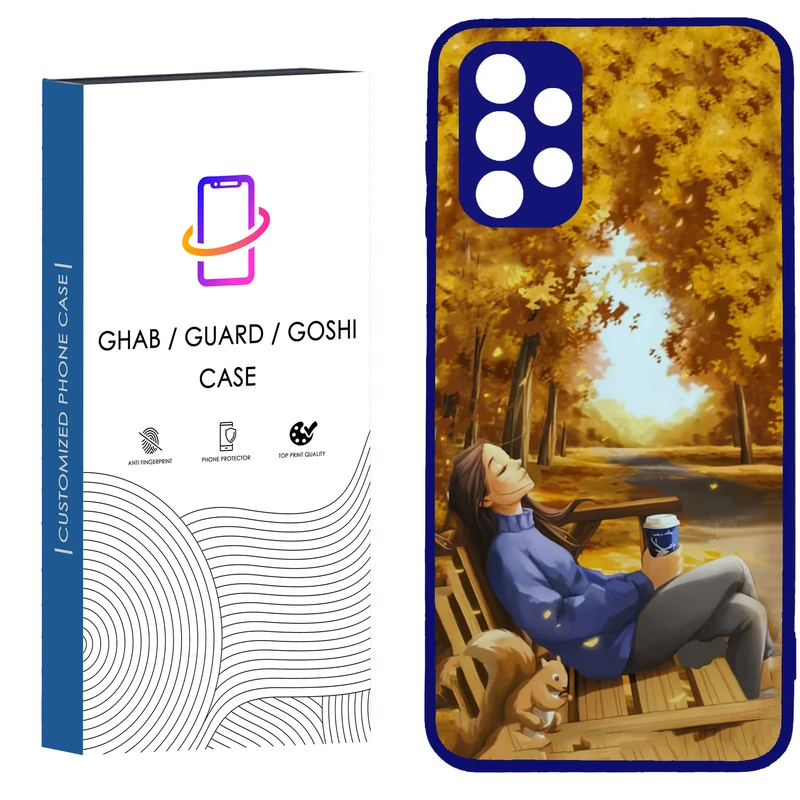 کاور قاب گارد گوشی طرح دخترانه کد BN TPUمناسب برای گوشی موبایل سامسونگ Galaxy A32 4G