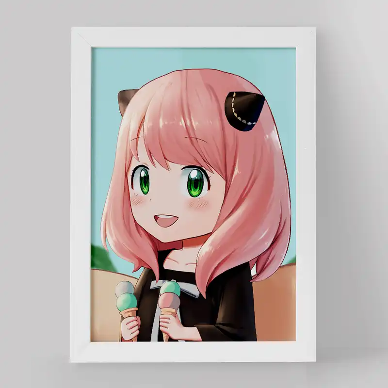 تابلو خندالو مدل آنیا فورجر انیمه اسپای ایکس فمیلی کد 15586