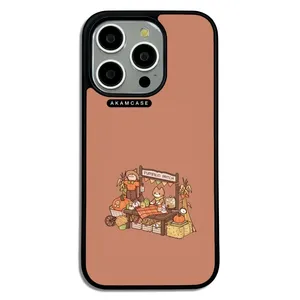 AKAM AMC-WA15PRO-PUMPKIN-3 Cover For Apple iPhone 15 Pro