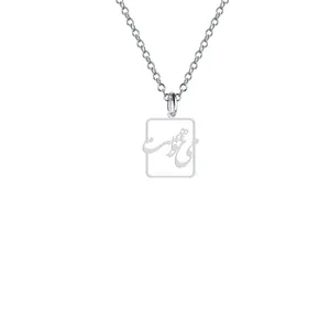 گردنبند نقره زنانه هایکا مدل می خواهمت کد n.ha2-712