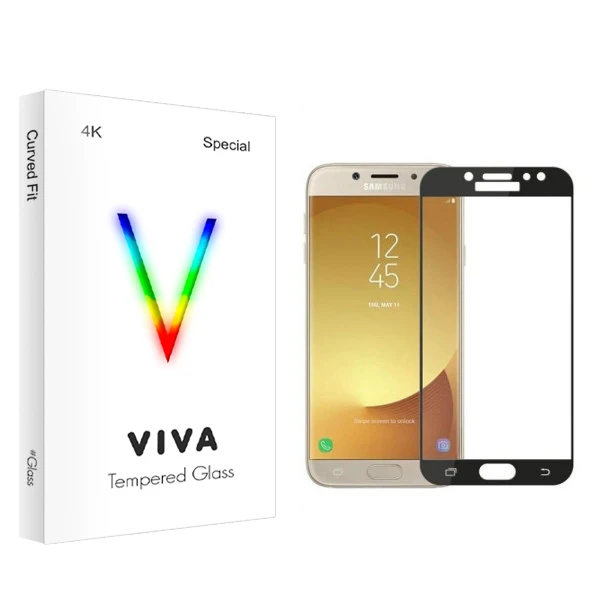 محافظ صفحه نمایش شیشه ای ویوا مدل 4K مناسب برای گوشی موبایل سامسونگ Galaxy J5 Pro