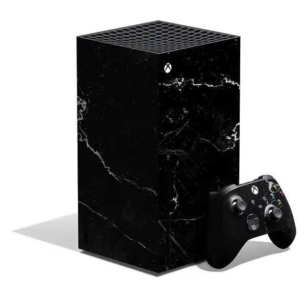برچسب کنسول بازی Xbox series x طرح marble کد 2 مجموعه 5 عددی