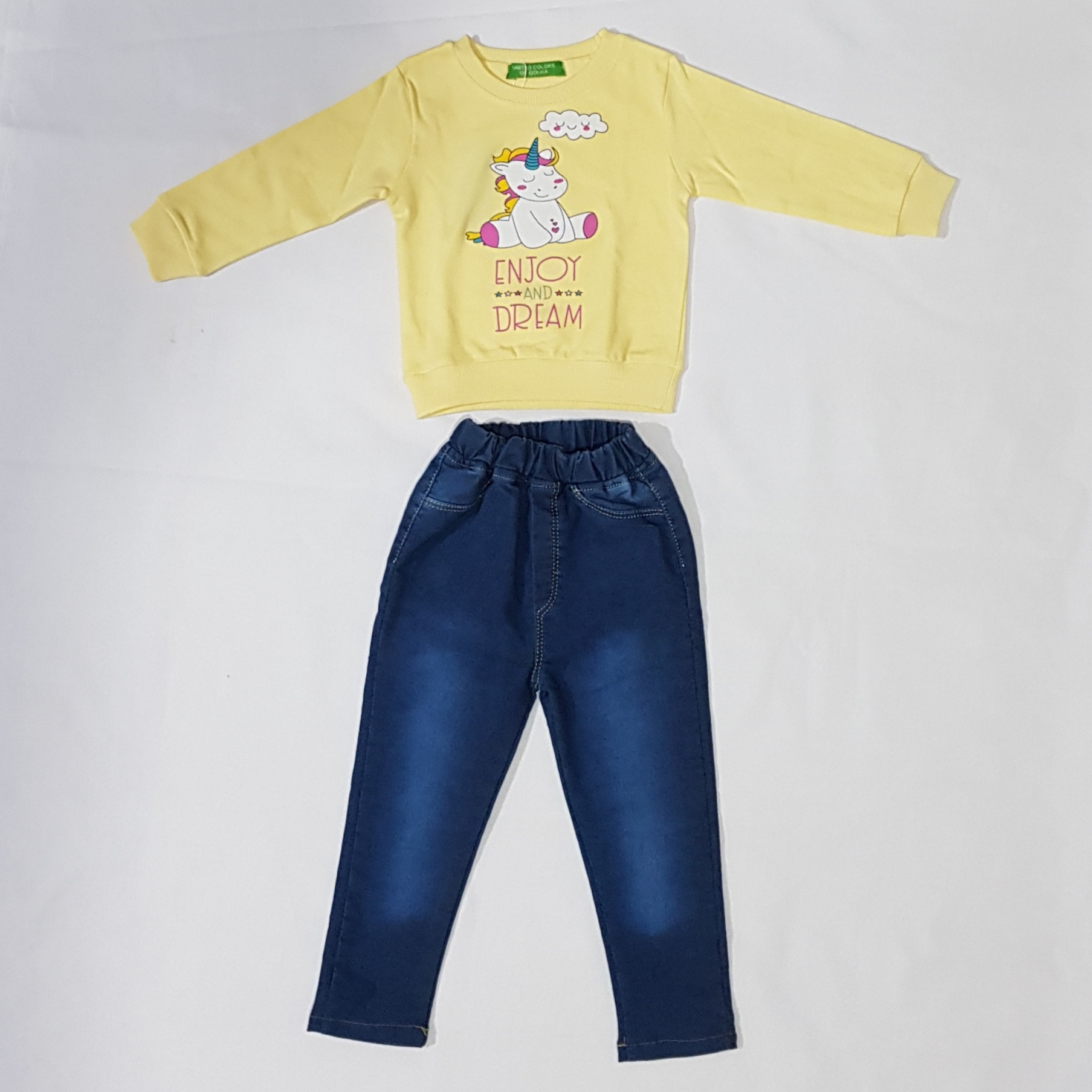 ست تی شرت و شلوار نوزادی مدل G 715