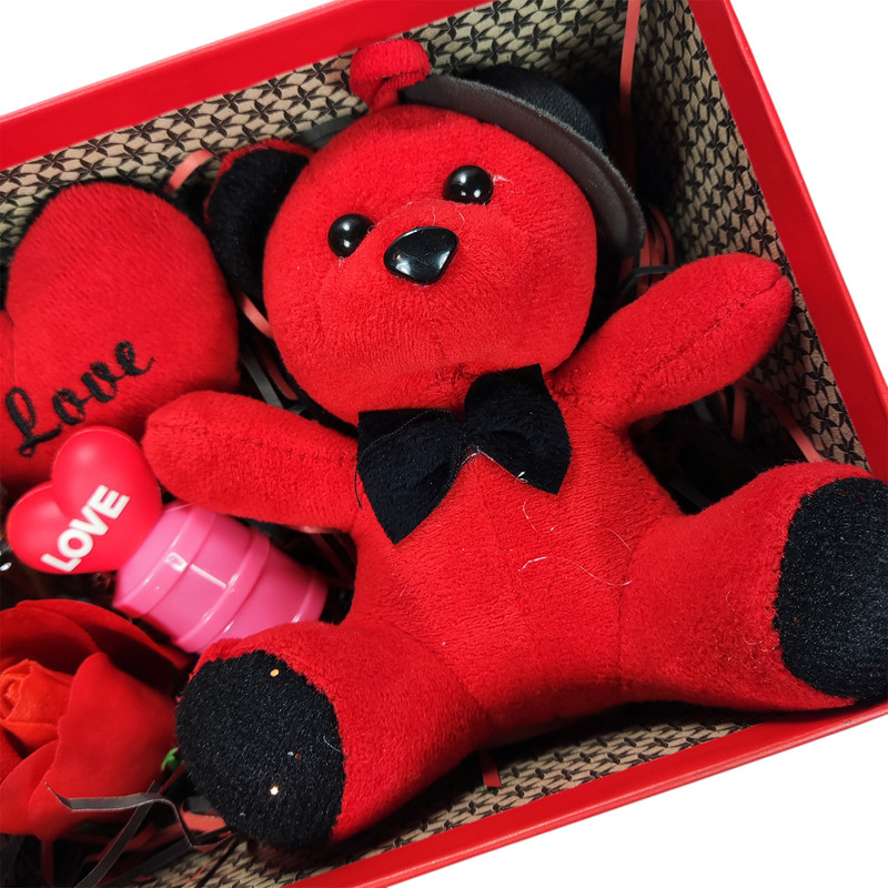 ست هدیه مدل خرس روز عشق مجموعه 7 عددی
