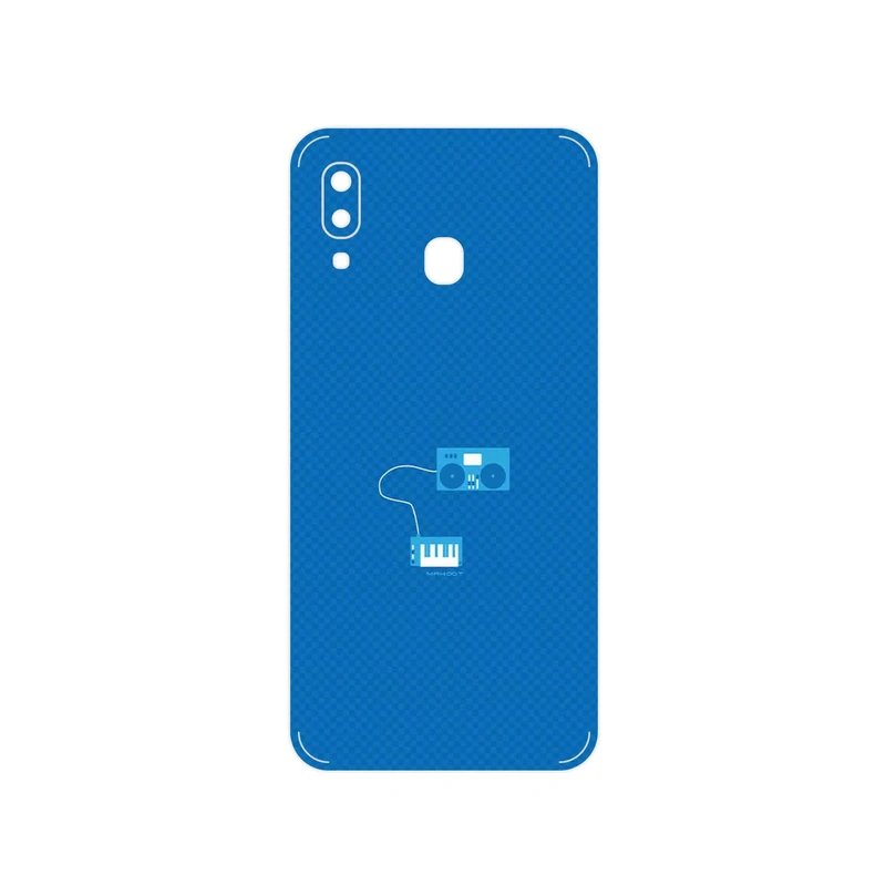 برچسب پوششی ماهوت مدل Minimal DJ Icon مناسب برای گوشی موبایل سامسونگ Galaxy A20