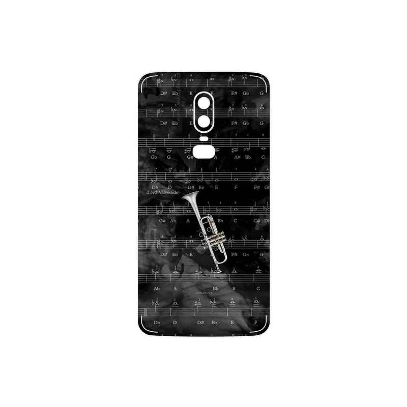 برچسب پوششی ماهوت مدل Trumpet مناسب برای گوشی موبایل وان پلاس 6