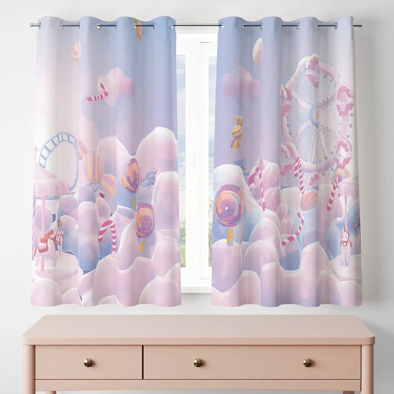 پرده مدل مخمل پانچی کد 7879 سایز 200x140 سانتی متر