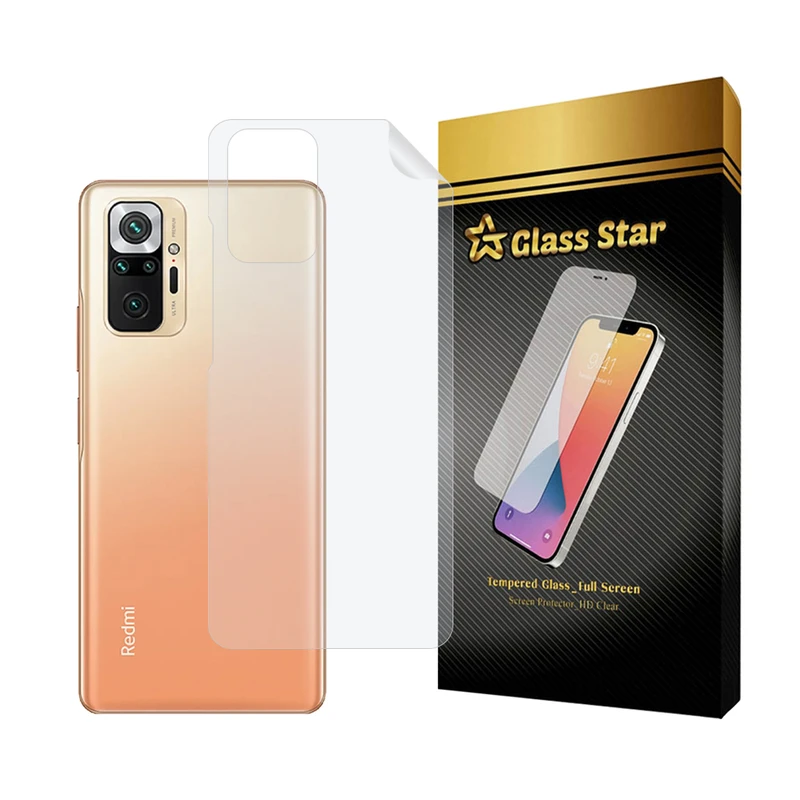 محافظ پشت گوشی هیدروژل گلس استار مدل NANOMTB مناسب برای گوشی موبایل شیائومی Redmi Note 10 Pro / Redmi Note 10 Pro India / Redmi Note 10 Pro Max