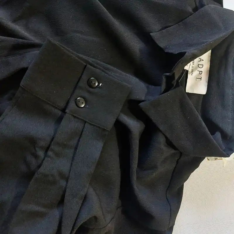 مانتو زنانه مدل ماکسی رنگ مشکی