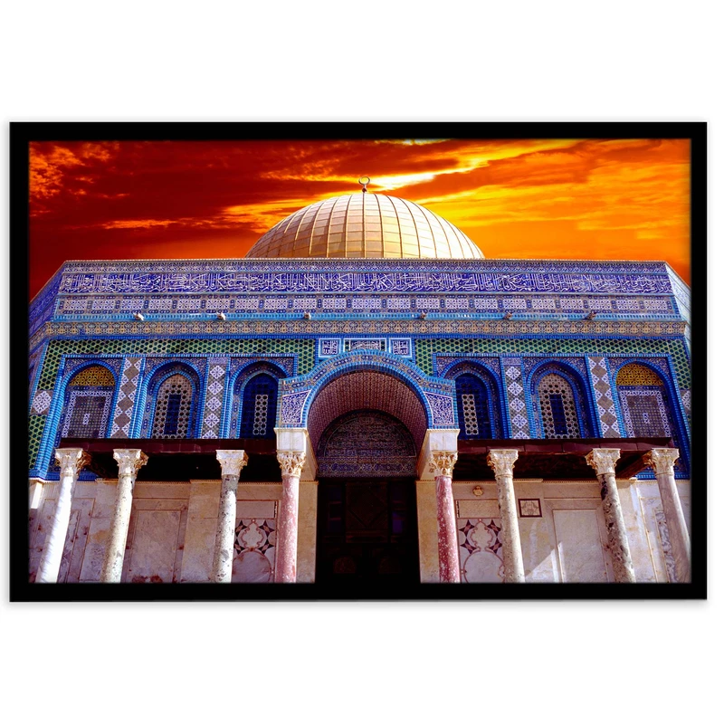تابلو نوری بکلیت طرح مسجد القصی مدل B-s89