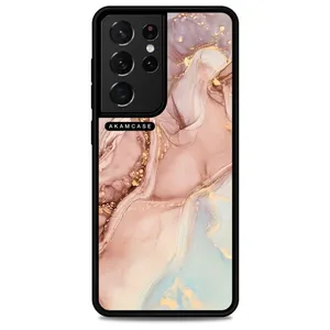 AKAM AMCWSGS21U-MARBEL1 Cover For Samsung Galaxy S21 Ultra