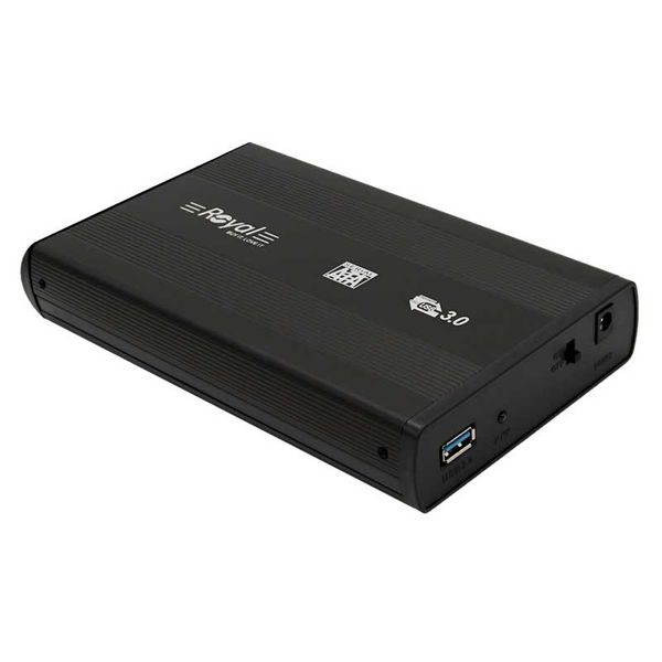 قاب هارد اکسترنال 3.5 اینچی   رویال مدل RH-3530 قاب هارد اکسترنال 3.5 اینچی   رویال مدل RH-3530