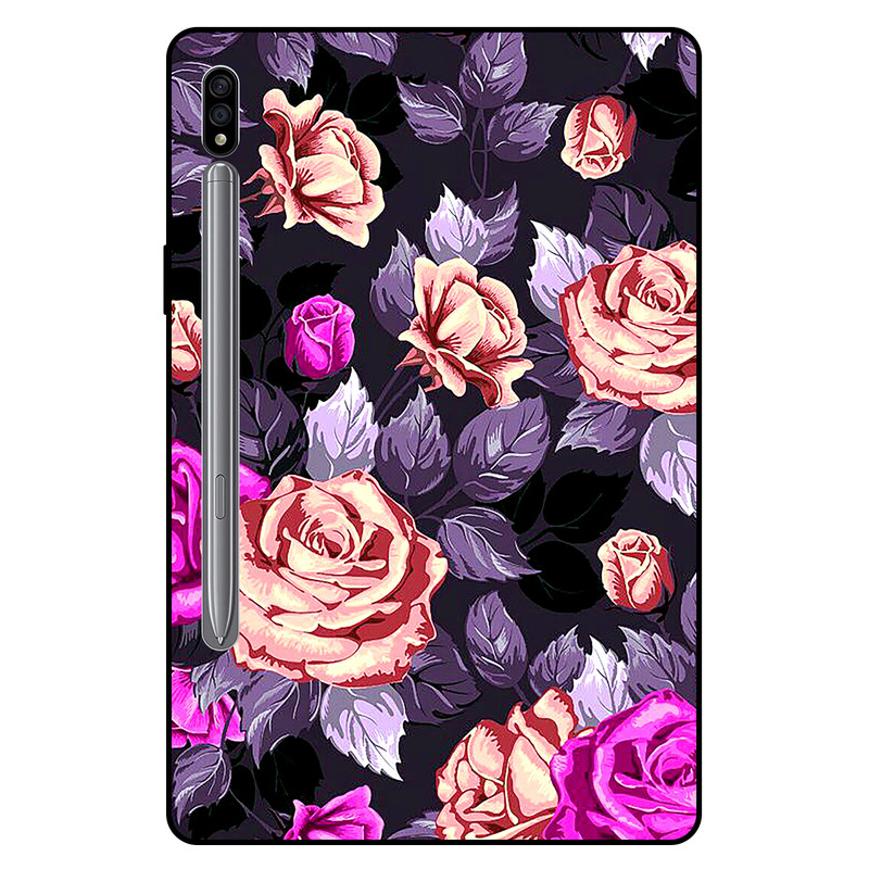 کاور مگافون طرح گل مدل 1652 مناسب برای تبلت سامسونگ Galaxy Tab S7 11.0 2020 / T870 / T875 / T876