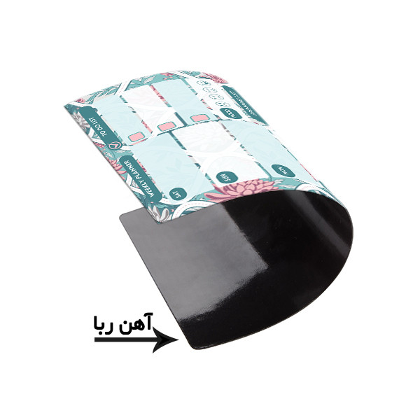 تخته وایت برد لاژید مدل برنامه ریزی سایز 14x18 سانتی متر