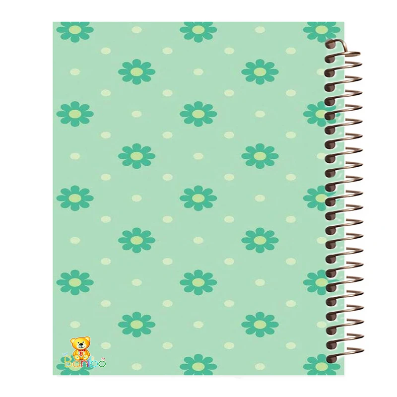 دفتر مشق 100 برگ بانیبو طرح  گل کد 745